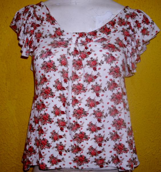 Blusa linda floral